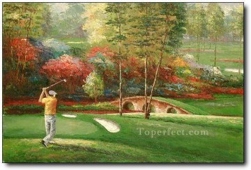  deporte Pintura - yxr0046 impresionismo deporte golf